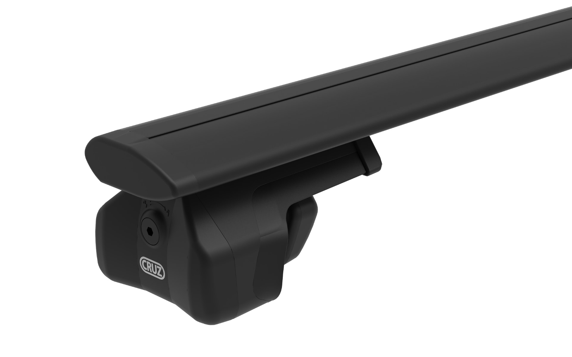 Airo Dark bar profile with CRUZ FIX foot — angle view