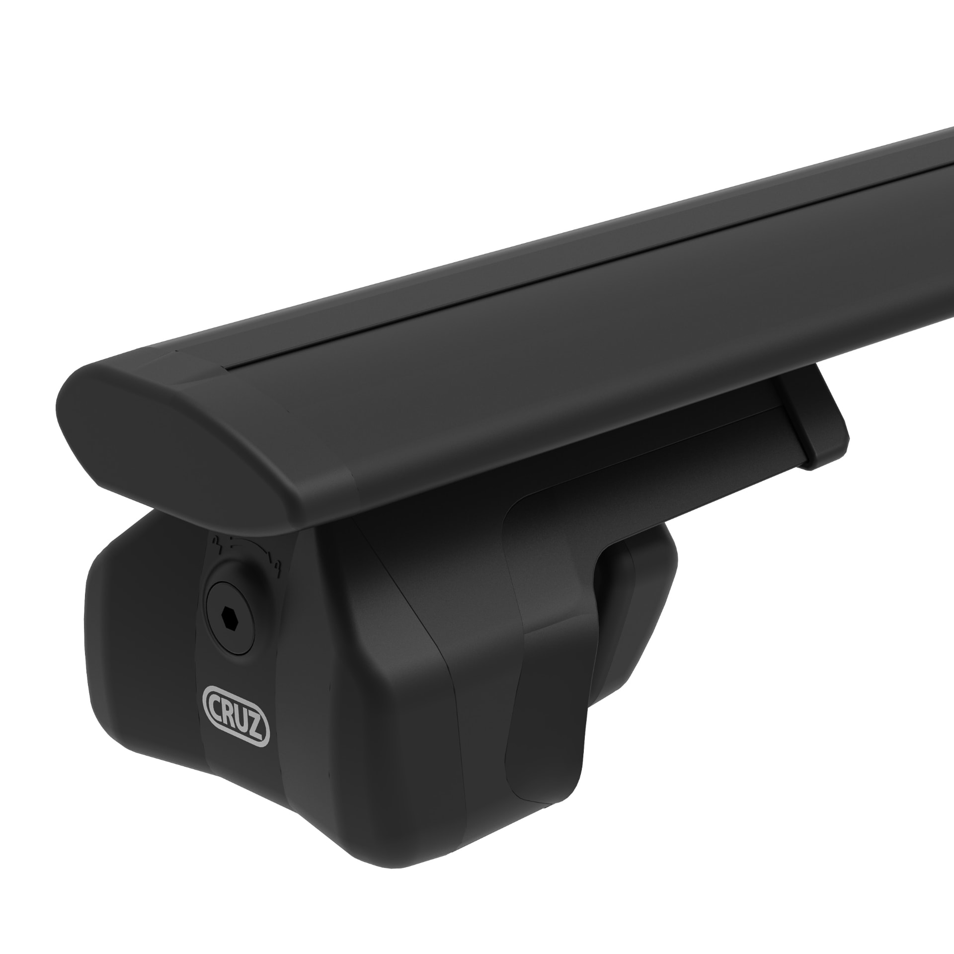 Airo Dark bar end and raised-railing fix foot
