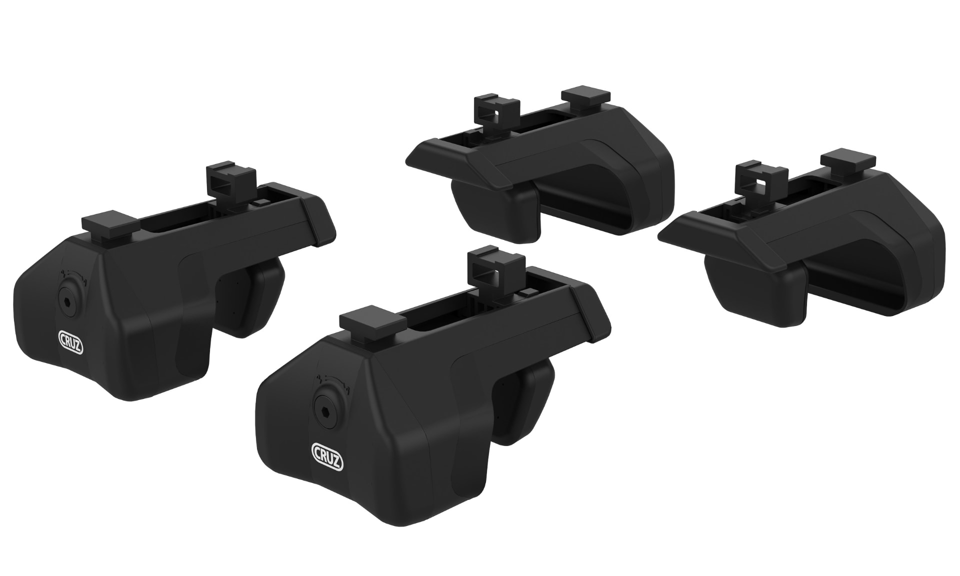 Complete set of four CRUZ FIX raised-railing feet